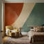 Papier peint géométrique abstrait mural-32191647