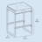 Bar Stools Set of 2, Counter Height Bar Stools, Synthetic Leather with Stitching-100855883