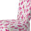 Fauteuil d'appoint à motif floral - Fauteuil d'appoint en velours rose fuchsia Whisper-1818308003
