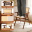 Wicker/Rattan Stackable Folding Chair Folding Chair-1824191668