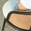 Chaise d'appoint rembourrée en rotin Atwater-1519845856