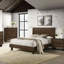 Commode 4 tiroirs brun chaud