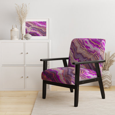 Fauteuil rembourré Mid-Century