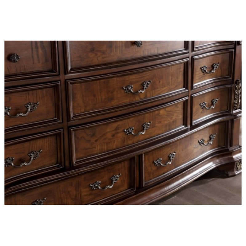 Commode 11 tiroirs avec miroir Beatrice