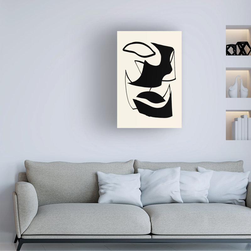 «Picufy Studio Shape 07», art sur toile, H 19 po x l 12 po x P 2 po