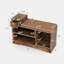 Banc de rangement pour chaussures avec petit tiroir de rangement