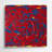 Neo Expressionism 41 Red Metal Wall Art