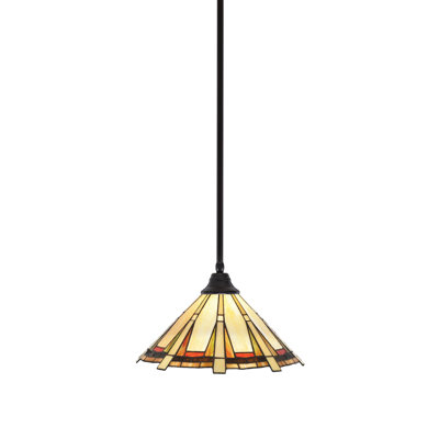 Luminaire suspendu simple à 1 lumière Edge