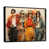 Cadre flottant noir