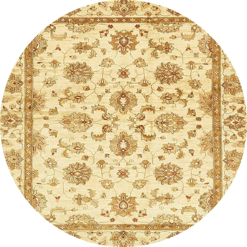 Oriental Indoor Rug, Round 8'
