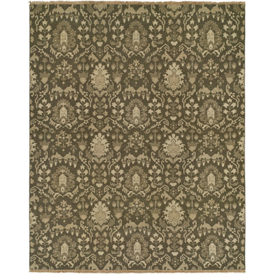 Wool Floral Indoor Rug