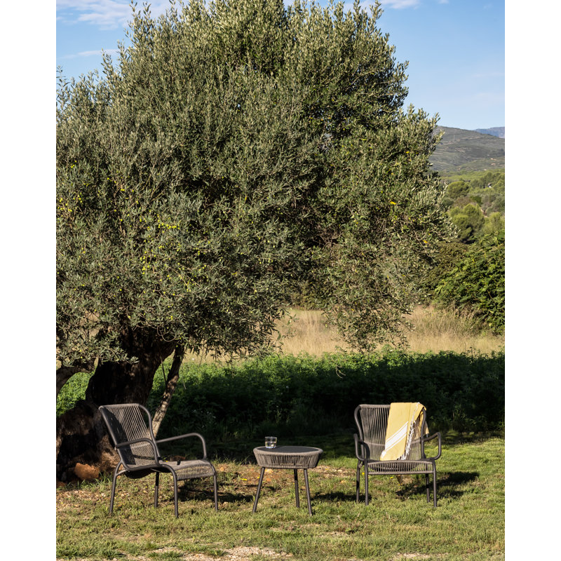 Loop Outdoor Lounge Chair, Gray