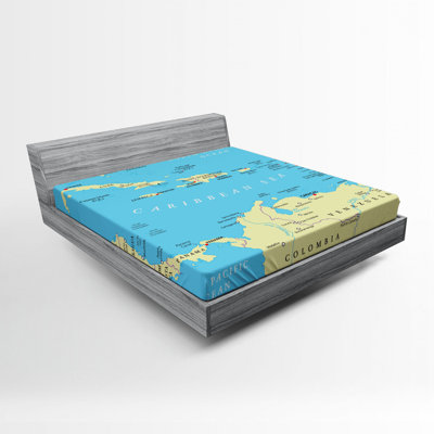 Wanderlust Microfiber Fitted Sheet