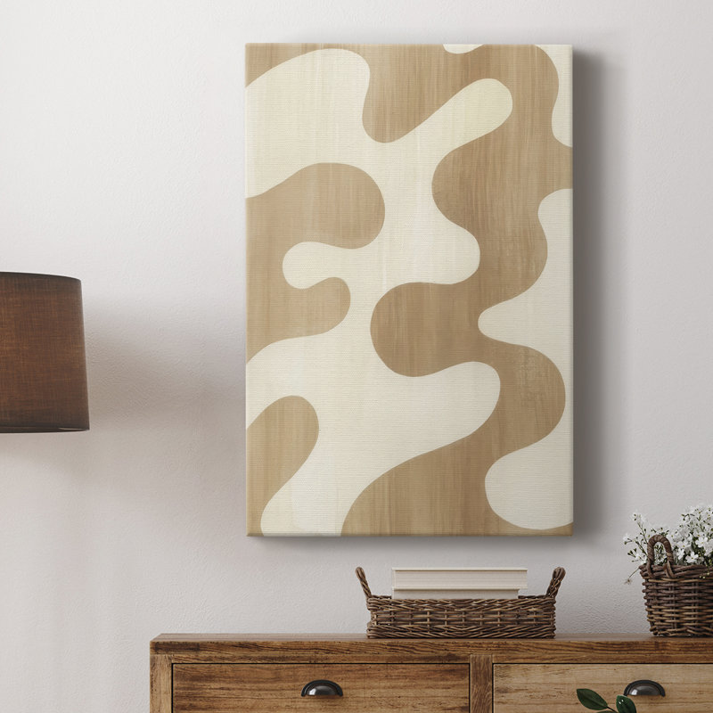 Sienna Ripples II - galerie sur mesure, H 18 po x l 12 po