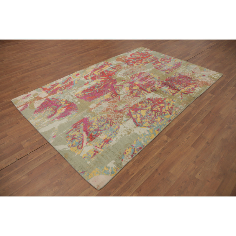 Tapis de salon moderne all-over 5 x 8
