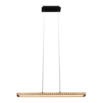 Cashlin 1 - Light Single Modern Linear LED Pendant