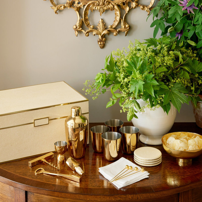 Classic Bar Tool Set, Cream