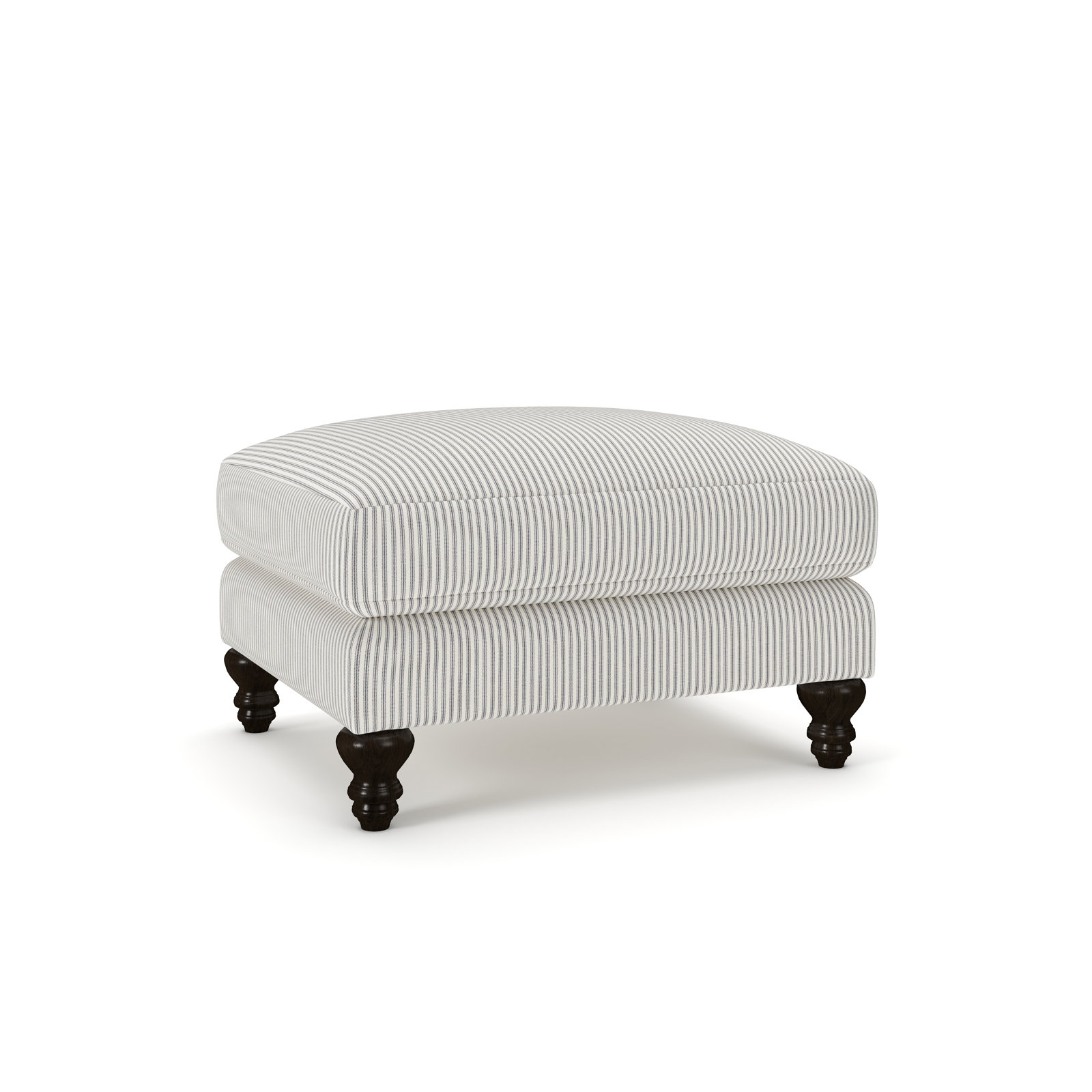 Walters Upholstered Ottoman, Cruise Adrift