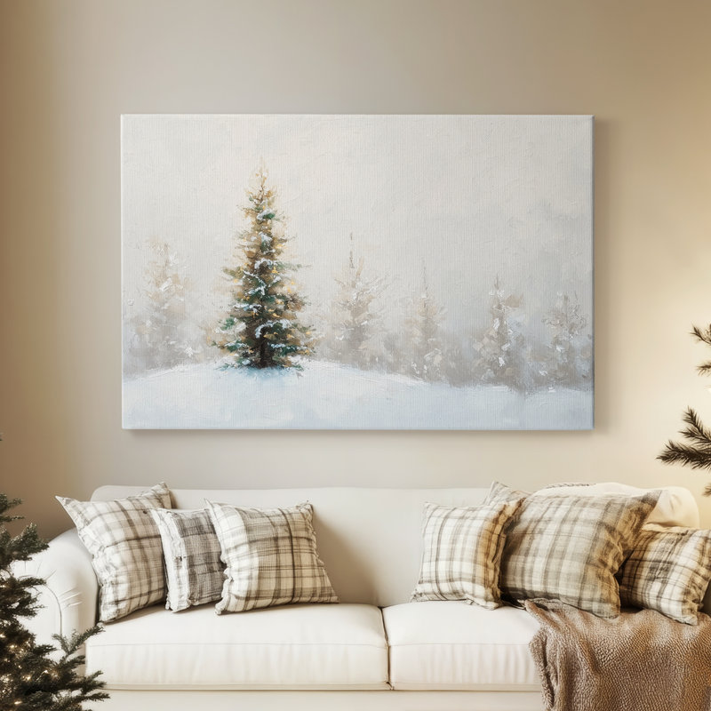 Toile tendue Frostlit, H 60 po x l 40 po