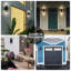 Matte Black 26cm H Outdoor Sconce