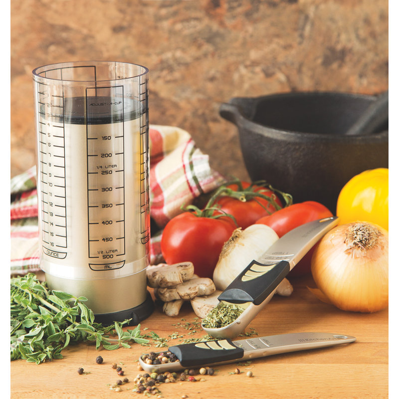 KitchenArt Pro Essentials Gift 3-Pieces Measuring Cup and Spoon Set