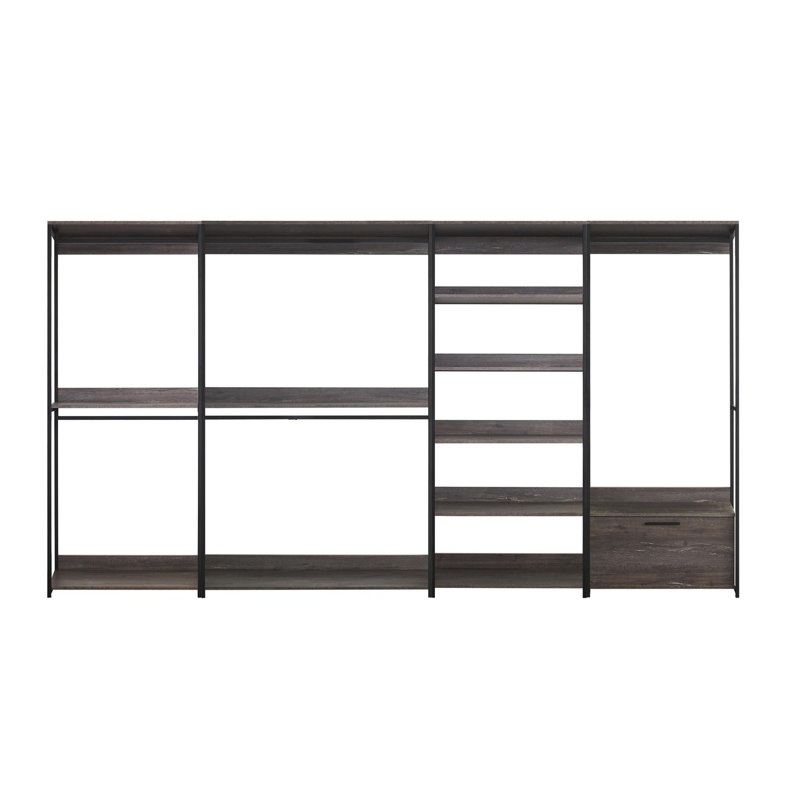 Wood Walk-in Closet System