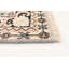 Tapis décoratif en viscose de conception unique noué à la main des années 1980 2 pi 10 po x 4 pi 10 po Cyani