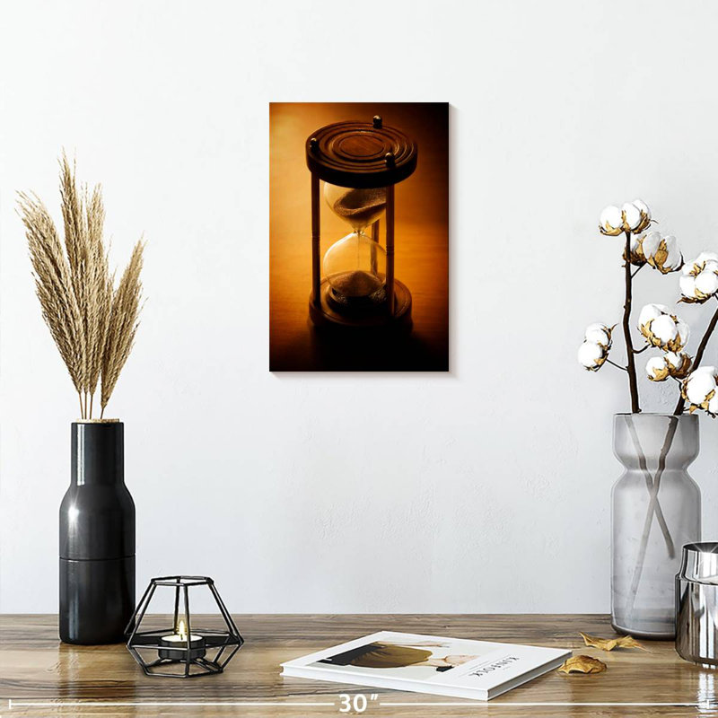 Hourglass Timer, 30" H x 20" W
