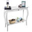 Console l 39,4 po avec tablette de rangement et pieds distinctifs-675889539-675889538