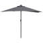 Parasol de jardin vidaXL anthracite 115,75 po x 59,06 po x 88,19 po