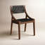 Leather Side Chair in Black-78731689-78731690