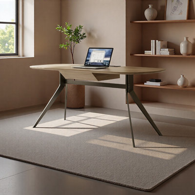 Bureau en bois naturel