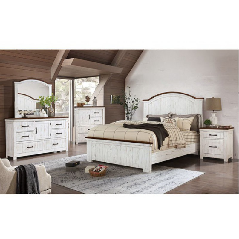 Commode combinée 6 tiroirs Benioff