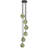 Dallys 6 - Light Black Cluster Pendant