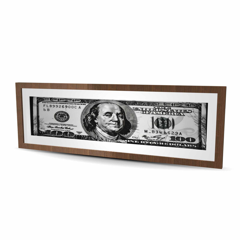 Benjamin - White Framed Matted Print for Home Decor