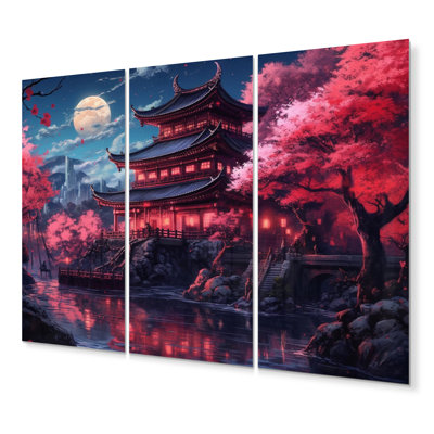 Ensemble de salon japonais avec art mural japonais en métal, terre du Samouraï
