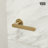 VIGO Arden 4-Piece Matte Brushed Gold Bathroom Hardware Set with 24-in Towel Bar, Toilet Paper Holder, Hand Towel Holder and Hook-124825243