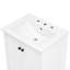 Meuble-lavabo 24 po avec lavabo en céramique avec tiroir, porte, meuble-lavabo