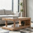 Wood coffee table