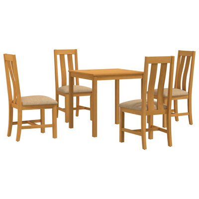 Oak Solid Wood Dining Set