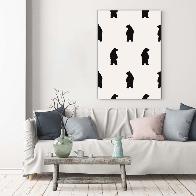 Bears - Wrapped Canvas Print