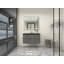 Ensemble de meuble-lavabo simple mural 42 po Campbel-1144259354-1144259355
