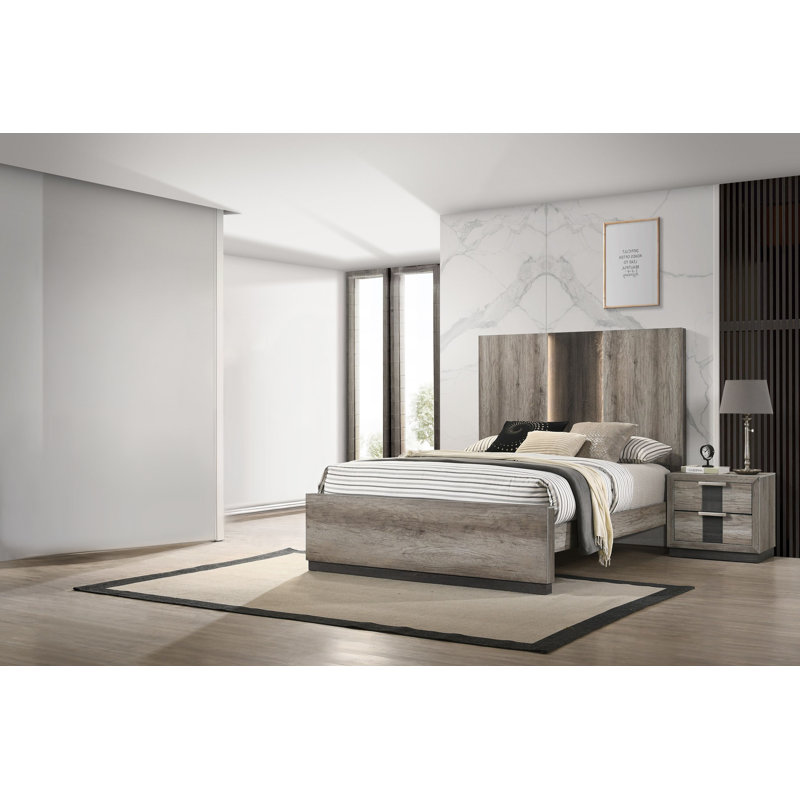 Etsuyo 3-3_Margarethe Panel Bedroom Set, King