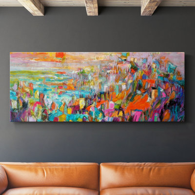 Island in the Setting Sun II- Gallery Wrapped Canvas -Ready to Hang