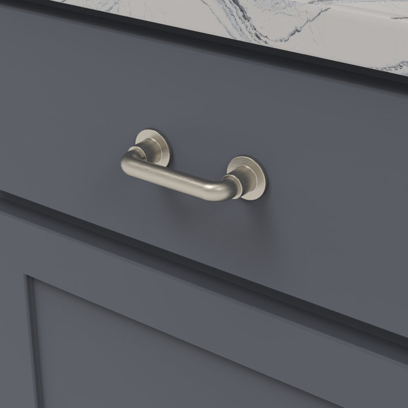 Urbane Collection Pull, 3", Satin Nickel