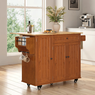 Îlot de cuisine en bois