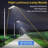 Solar Street Lights Outdoor, 12000LM Waterproof LED Solar Light
