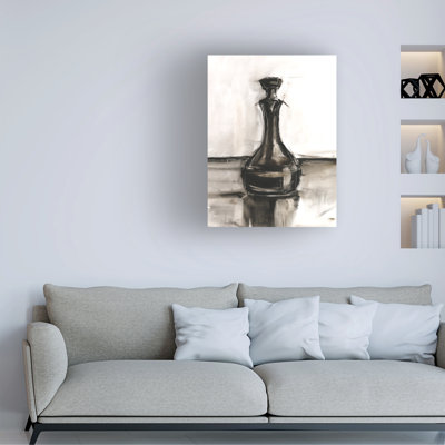 Winston Porter Ethan Harper Decanter Study II Canvas Wall Art