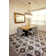 Rumi Ikat Hand-Knotted Silk Sunburst/Gray/Black Area Rug