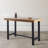 Emilsy Metal Base Dining Table